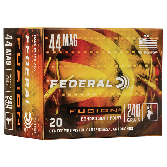 FED FUSION 44MAG 240GR 20/10 - Ammunition